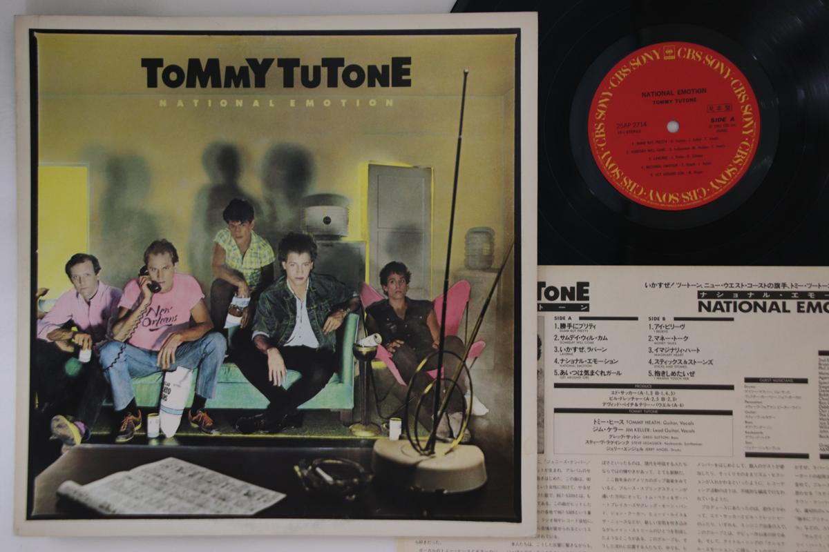 

LP Record TOMMY TUTONE - National Emotion 25AP2714PROMO CBS SONY 1983 Japan Rock Used