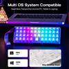 EPOMAKER Luma40 Low Profile Gaming Slim Wireless Mechanical CNC Aluminum Transparent PC Kailh Linear Wireless Compatible Keyboard, 40% Keyboard,