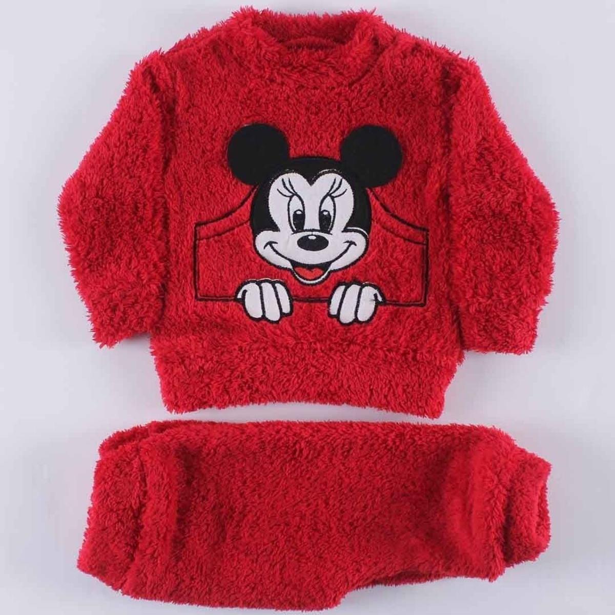 

Unisex Red Mikili Welsoft 2-Piece Plush Set