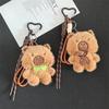 Cute Capybara Pendant Keychain Plush Guinea Pig Claw Machine Doll Plush Bag Pendant