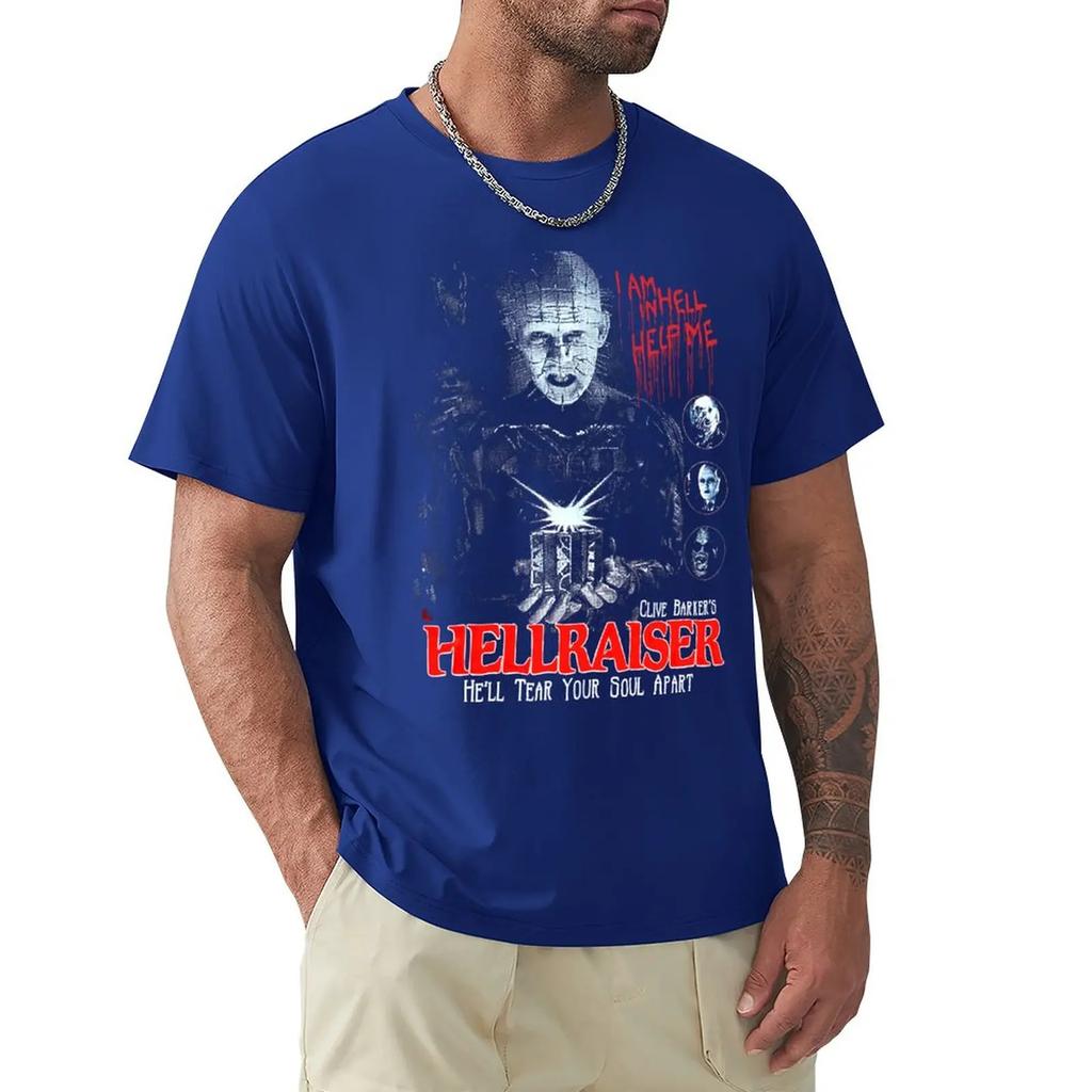 Hellraiser Art TShirt Tops Tees Mens T Shirts Casual Stylish