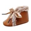 Baby-Stiefel für Neugeborene, Mädchen und Jungen, warme Schuhe, Lauflernschuhe, Stiefeletten