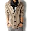 MAITA Men's Wool Cardigan Sweaters Stand Collar Sweaters