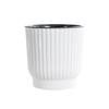 Self Watering Pots for Indoor Plants Plastic Wicking Flower Pots Modern African Violet Planter with Reservoir And Wick Rope