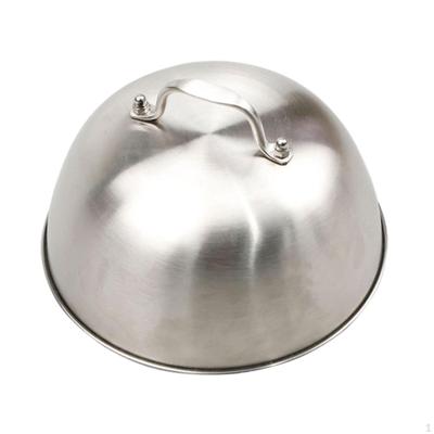 Burger Cover Griddle Dome, Universal Stainless Steel Basting Cheese Melting Dome for Steak