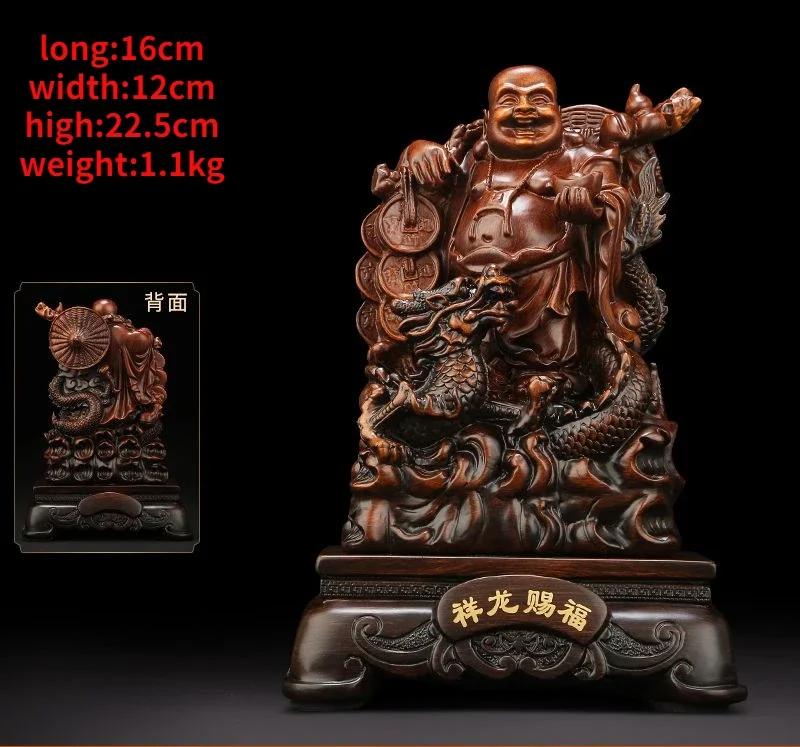 

Maitreya Buddha Ornaments Living Room Wine Cooler Belly Smiling Buddha Office Decor Fortune Craft
