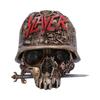 Nemesis Now Laikymo Dėžutė - Slayer - Kaukolė 17.5cm - Geltonas Auksas - Dekoracija iš Polirezino