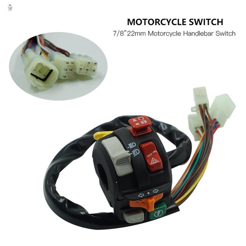 710004040 Motorcycle 7/8In 22Mm Handlebar Control Switch For Outlander Renegade 400-1000 2012-2017 Multifunction Switch