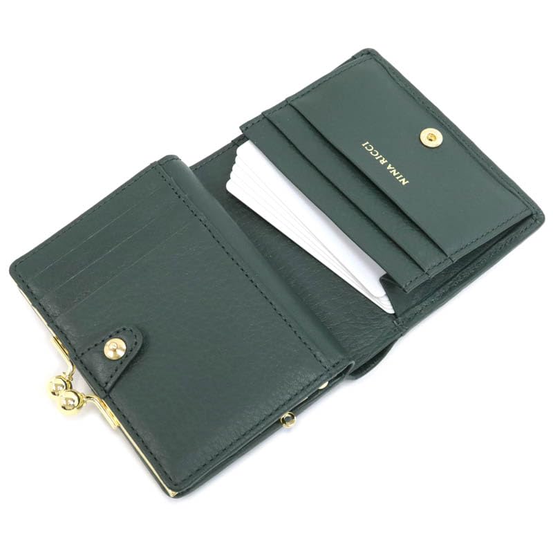 Tamara Bopers Bi-fold Clasp Wallet 85-1759 Dark Green