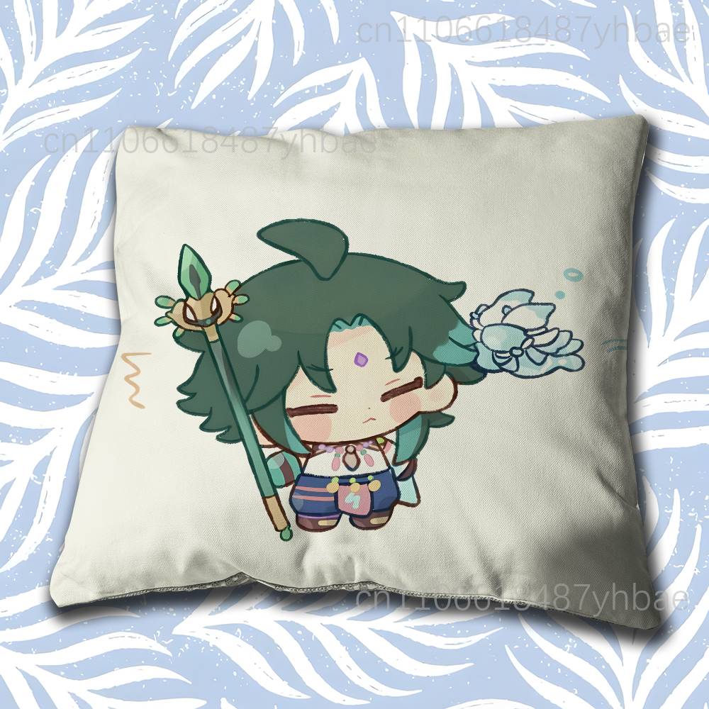 GGenshin Impact XIAO Pillowcases Cute Funny Pillow Case For Wedding Party Home Decor Comfy Pillow Cover