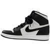 Pristine NIKE High Cut Sneakers AIR JORDAN 1 RETRO HIGH OG Black Used