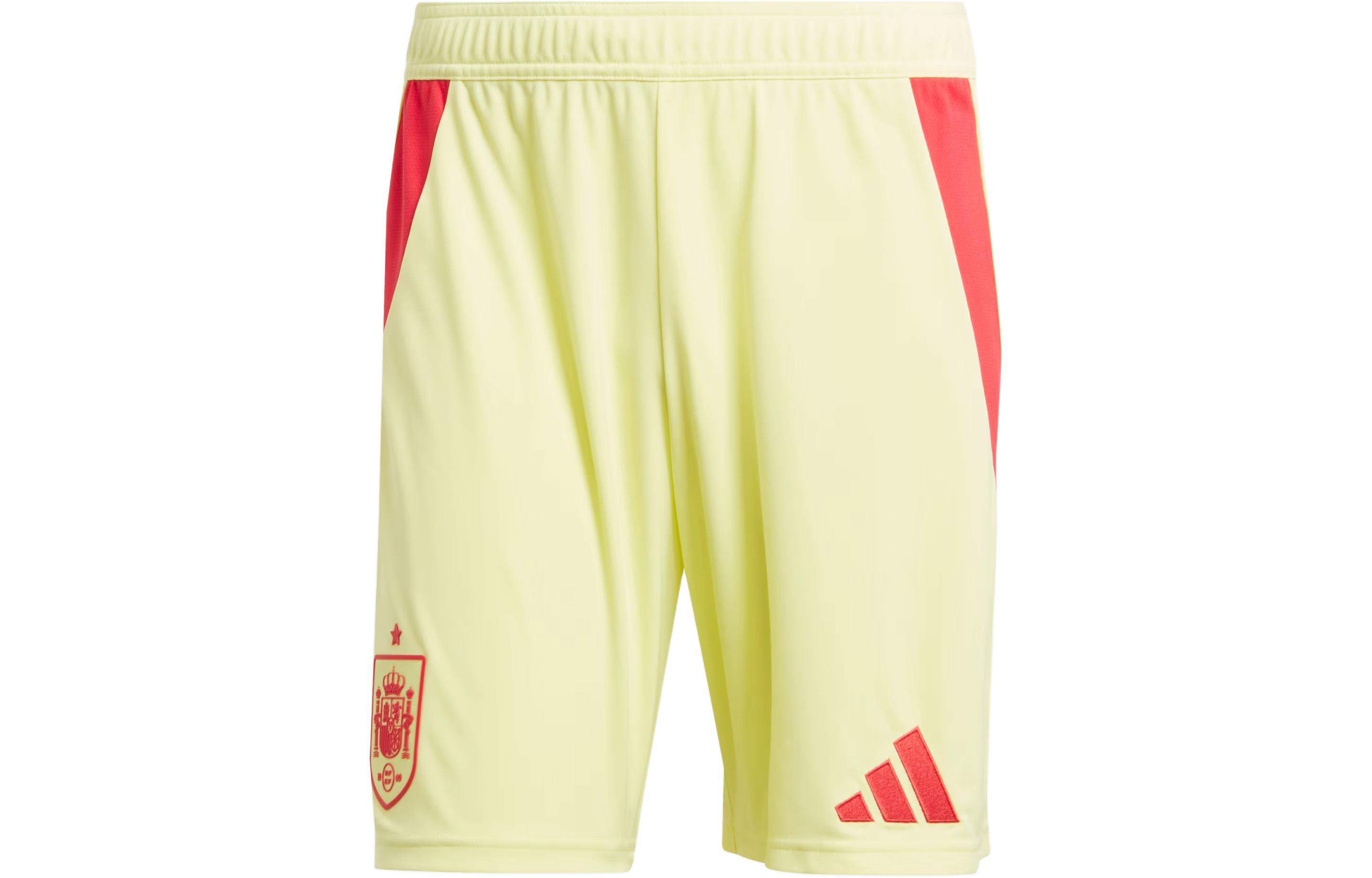 Adidas Spain 24 Away Shorts Soccer Bottom Fan Edition, Spain, Away Men s Yellow IM8891 L