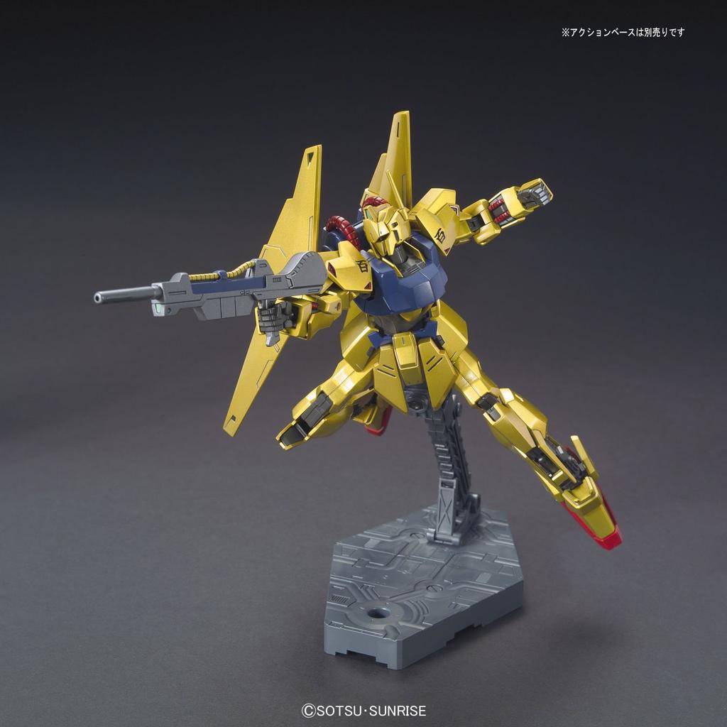 HGUC 200 Mobile Suit Z Gundam Hyakushiki Scale Plastic Model 1/144 Color-coded