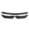 Universal Lip Body Kit for Cars Glossy Black ABS Front Lip Split Body Kit Spoiler Glossy Black Fits Universal