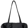 Women Pleated Shoulder Bag Multipurpose Solid Satchel Bag Casual Large Capacity Lightweight Slouchy Travel Bag