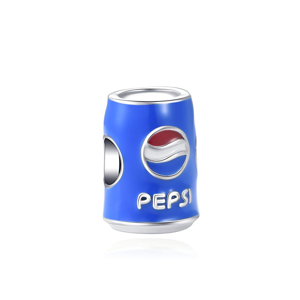 925 Silver Charms Camera drinks Cola Ice Cream Beads Fit Bracelet Original DIY For Women Jewelry Gifts