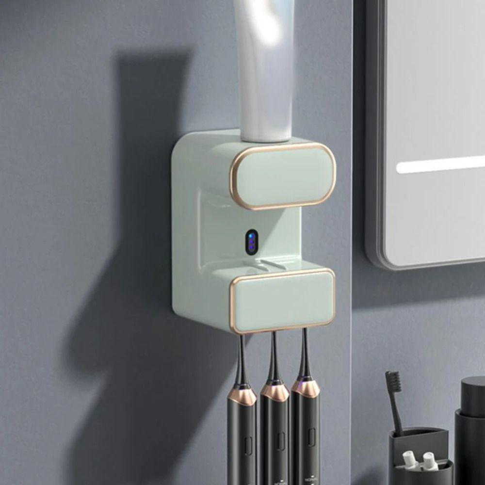 UV Ultraviolet Automatic Toothpaste Squeezer Smart Sensor Toothpaste Pressers Hotel Use