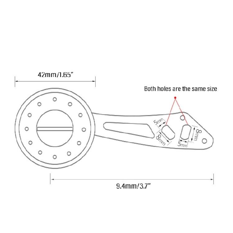 Metal Reel Handle Fishing Reel Handle Baitcasting Reel Replacements Set