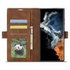 FORWENW for Samsung Galaxy S23 Ultra Fantasy Series Anti-fall Phone Cover Skin-friendly Leather Stand Wallet Mobile Phone Case