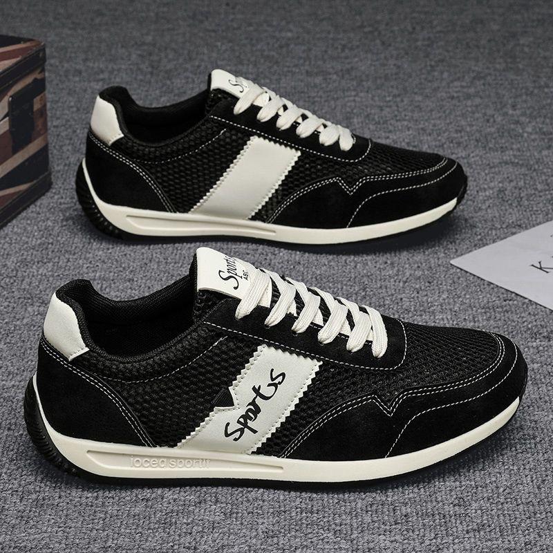 Douyin new Forrest Gump shoes breathable mesh casual shoes men's summer mesh shoes lightweight soft-soled trendy shoes sneakers