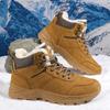 Botas masculinas Novos chinelos de inverno Sapatos masculinos quentes Impermeáveis Antiderrapantes Tênis de pelúcia Tênis masculinos Botas Tênis masculinos Inverno