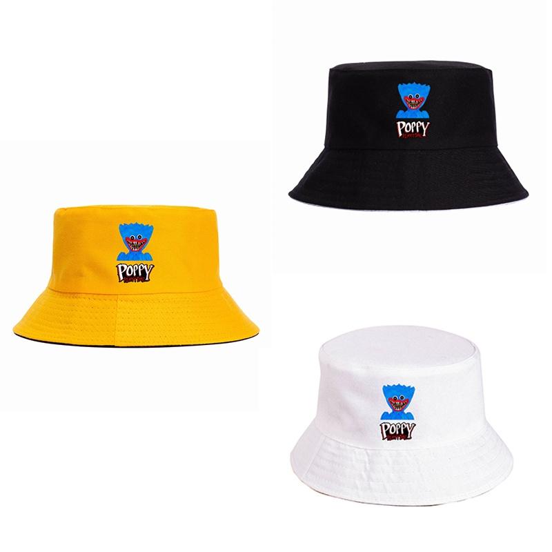 Poppy Playtime Fisherman Hat Double-sided Wearable Outdoor Sun Protection