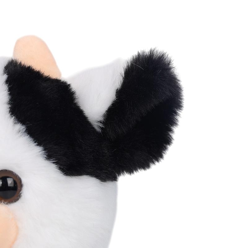 7 Inc Soft Pink Cow Plush Toy Cute Cartoon Strawberry Cow Calf Doll Children'S Toys Brithday Gift