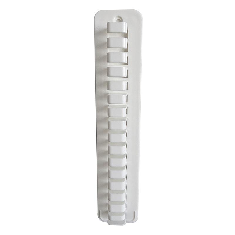 

1 шт. Органайзер для кепок, Стойка-дисплей для хранения шляп, Держатель-органайзер, Настенный органайзер для шляп для бейсболок, Вешалка для хранения шляп белый