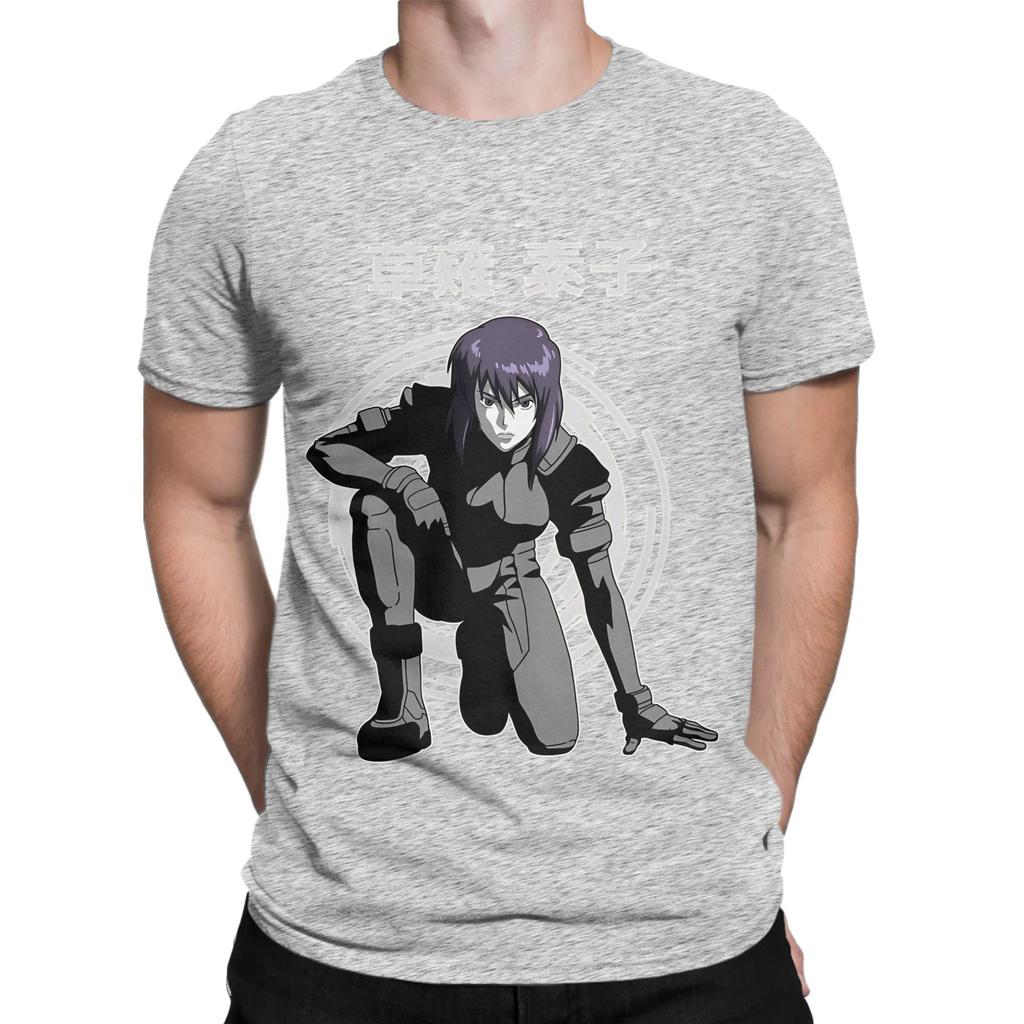 Motoko Kusanagi Graphic 100 Cotton Tshirt Ghost In The Sshell Tops Tees For Unisex