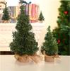 20/30/40cm Christmas Tree Desktop Ornament Children DIY Handicraft Mini Xmas Trees Home Party Latest Year Christmas Decoration