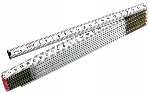 Stalco Folding Wooden Measuring Tape 1M S10321