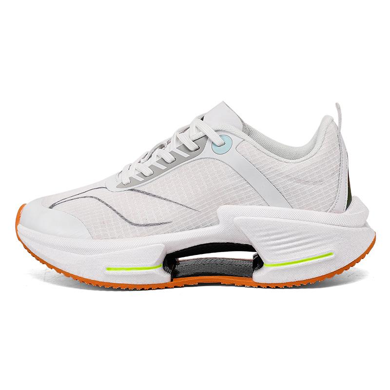 Outdoor Sports Running Shoes Popcorn Sole Shoes Domestic Fly-woven Breathable Running Shoes Summer