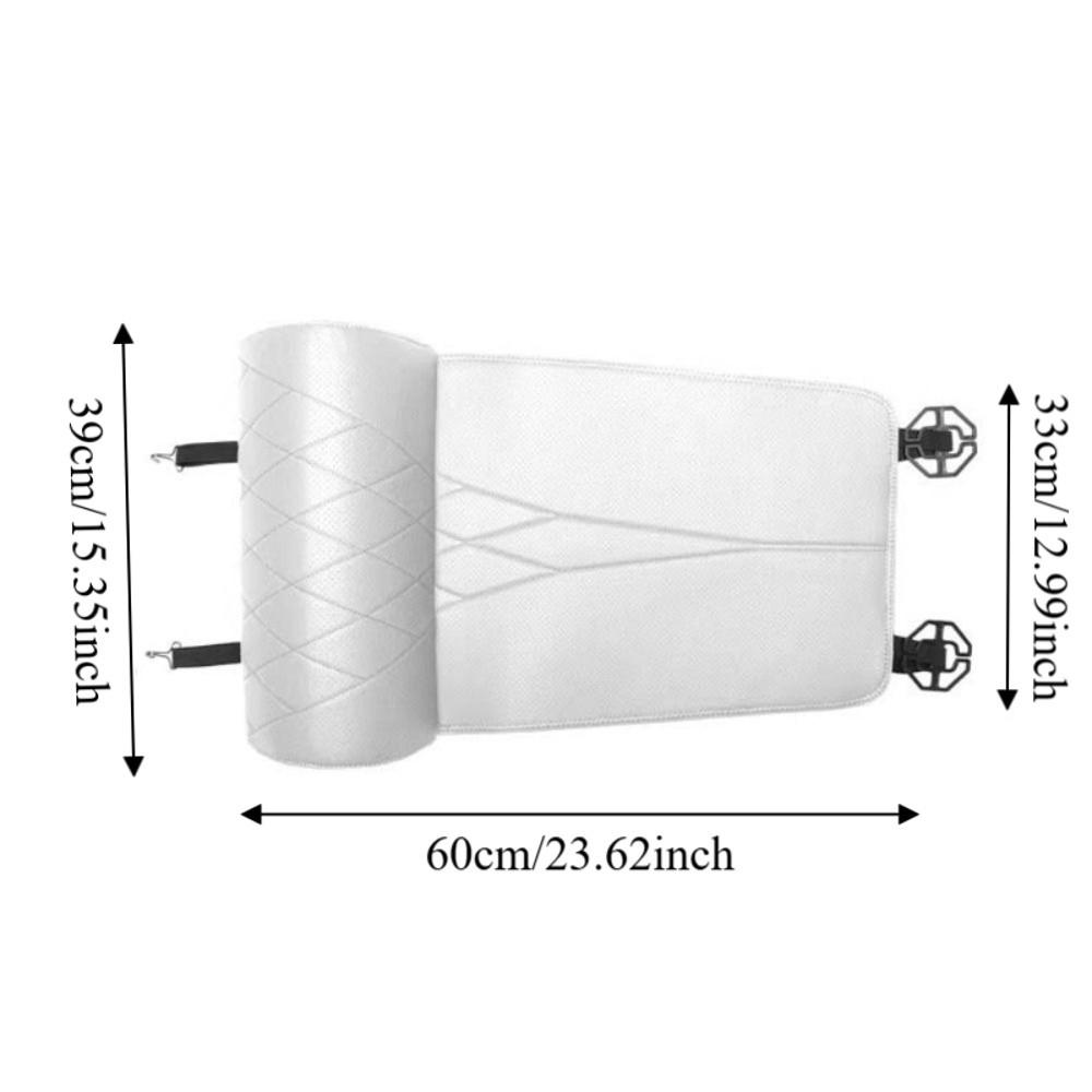 Leg Support Pads Car Seat Leg Support Extension Leather Seat Padding Mat Cover Automobile