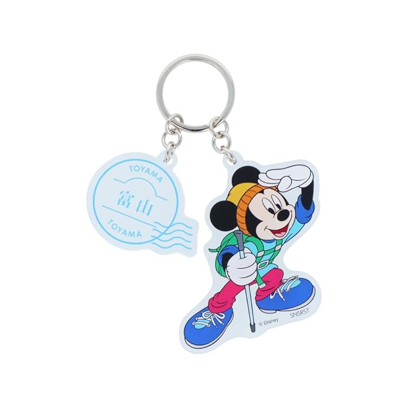 

[Sunstar Stationery] disney key ring acrylic DREAM TRAVEL mickey mouse Toyama prefecture S8348502