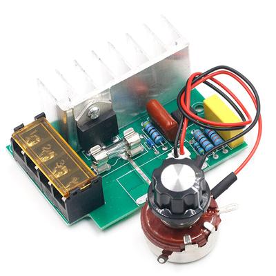 4000W 0-220V Ac Scr Electric Voltage Regulator Motor Speed Controller Dimmers