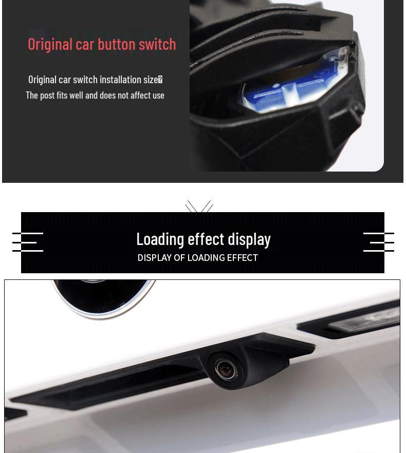 BMW 2, 3, 4, 5 Series & X1/X3/X5 Trunk Tailgate Handle with Camera