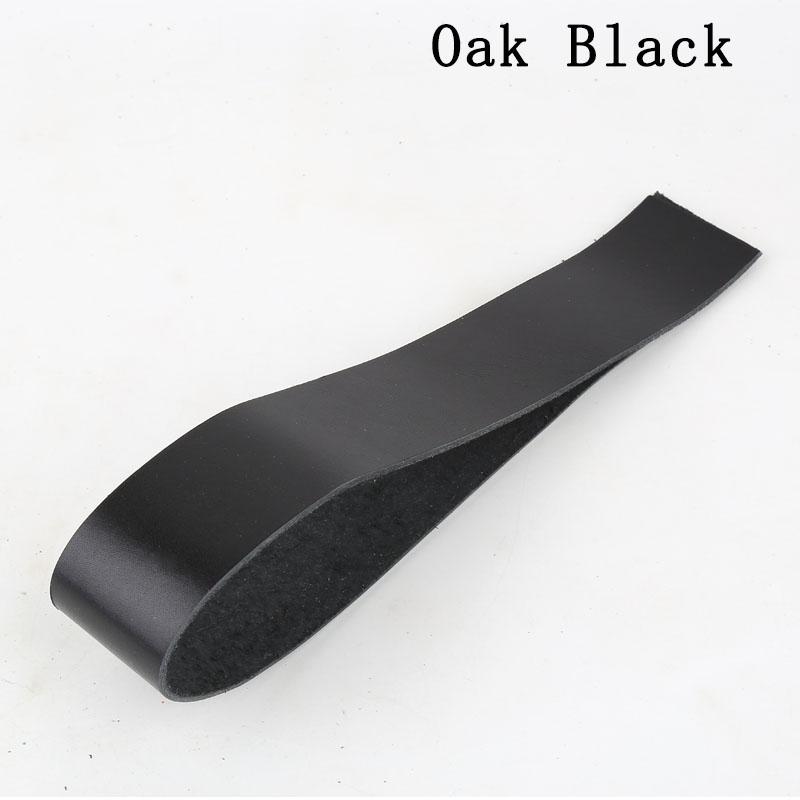 

Oak tanned leather belt, top layer cowhide, handmade leather goods, DIY genuine leather, leather fabric, bag strap, 2mm shoulder 1.5x110cm чёрный
