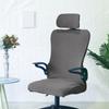 Solid Color Office Chair Cover Elastic Gaming Chair Cover Swivel Chair Cover  Armchair