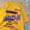 Be Yourself Unknown Colorful Word Clothes Men Women Hip Hop Summer T Shirt Casual Crewneck Tee Clothing Cotton Loose T Shirt