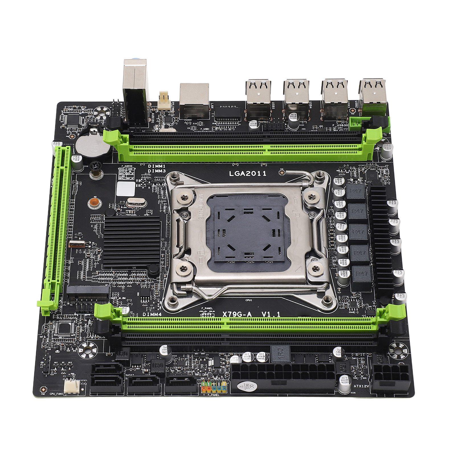 

Материнська плата з підтримкою NVME M.2, PCIE 16X Dual Channel, 4 DDR3 ECC RAM, SATA 2.0, ігрова материнська плата