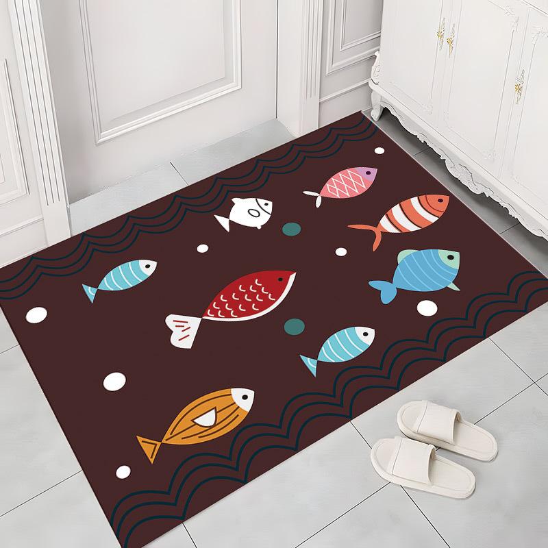 Bathroom Floor Mat Bathroom Door Mat Bedroom Kitchen Door Mat Entrance Floor Mat