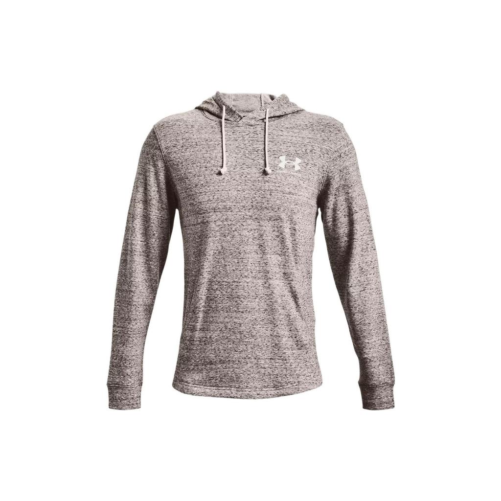 Under Armour Rival Terry Training Hoodie Men hoodies Agate-White 1370401-112