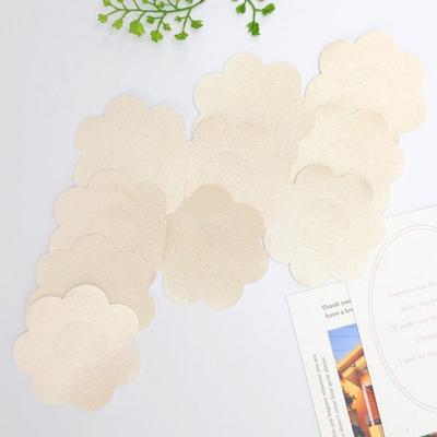 Set mit 10 aufsteckbaren Brustwarzenpflastern, Blumenform, Durchmesser 6 cm