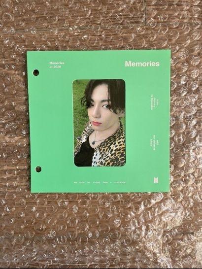 [USED] BTS MEMORIES OF 2020 Blu-ray Trading Card Jungkook