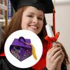 Graduation Box Graduation Party Box 2025 With Tassels Grad Hat Centerpieces Candy Holder Containers Bulk For Middle High School