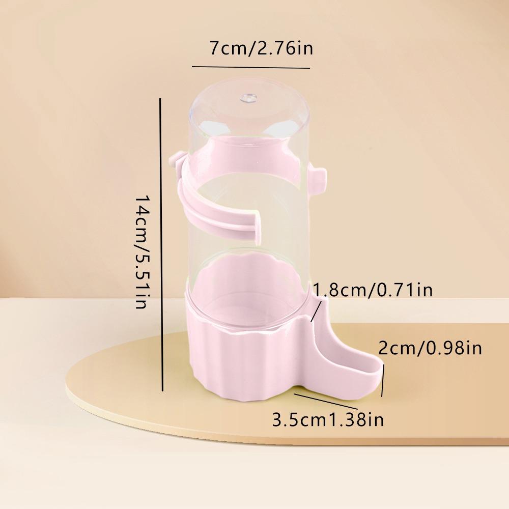 Dual-use Dual-use Bird Feeder Transparent Visibility Bird Hanging Drinking Fountain  Pigeon