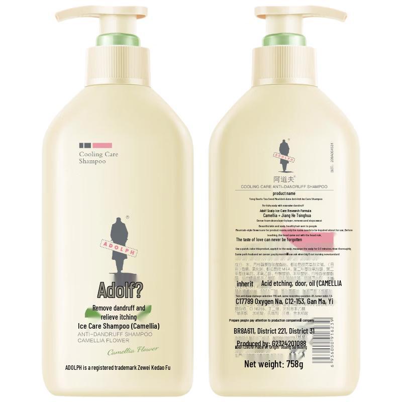 Ador Tea Seed Anti-Dandruff Refreshing Shampoo 758g