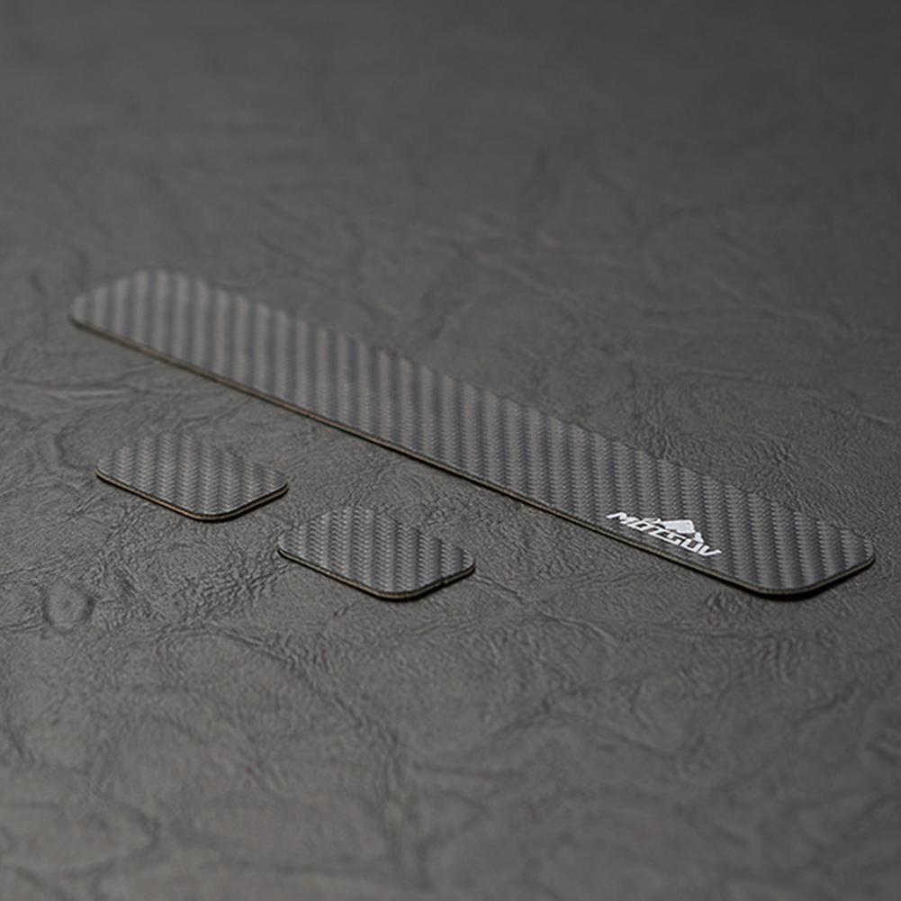 1 Set Adesivo Protezione Catena Bicicletta Antigraffio Texture Fibra di Carbonio Adesivo Protezione Telaio Forcella Anteriore
