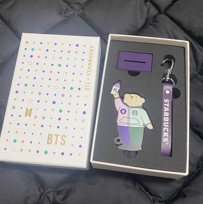 [USED] BTS Bangtan Korea Starbucks Starbucks Bearista Card Bangtan Boys