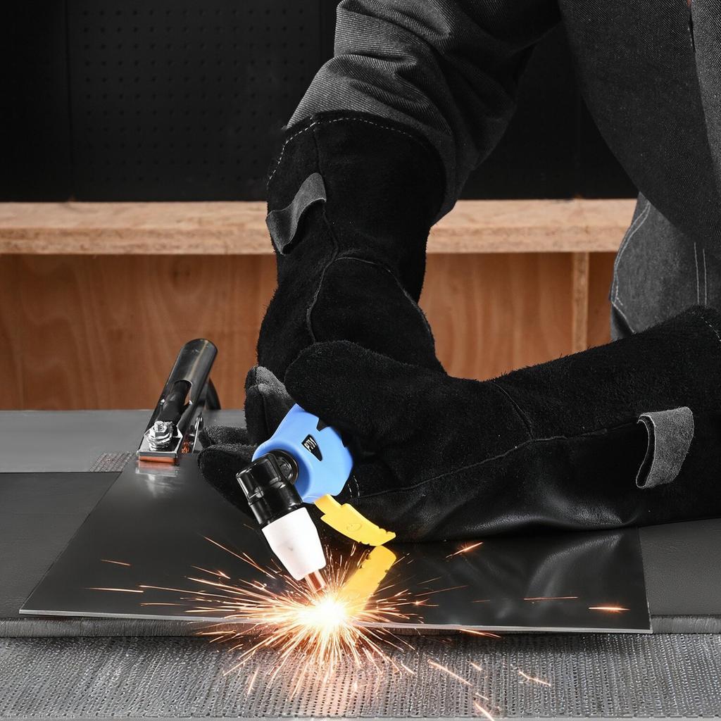 3-in-1 Plasma Cutter Welder Combo - CUT/TIG/MMA, 50A Plasma Cutting Machine & 200A TIG Stick Welder, LED Digital Display with 2T/4T/PA/PT Function for